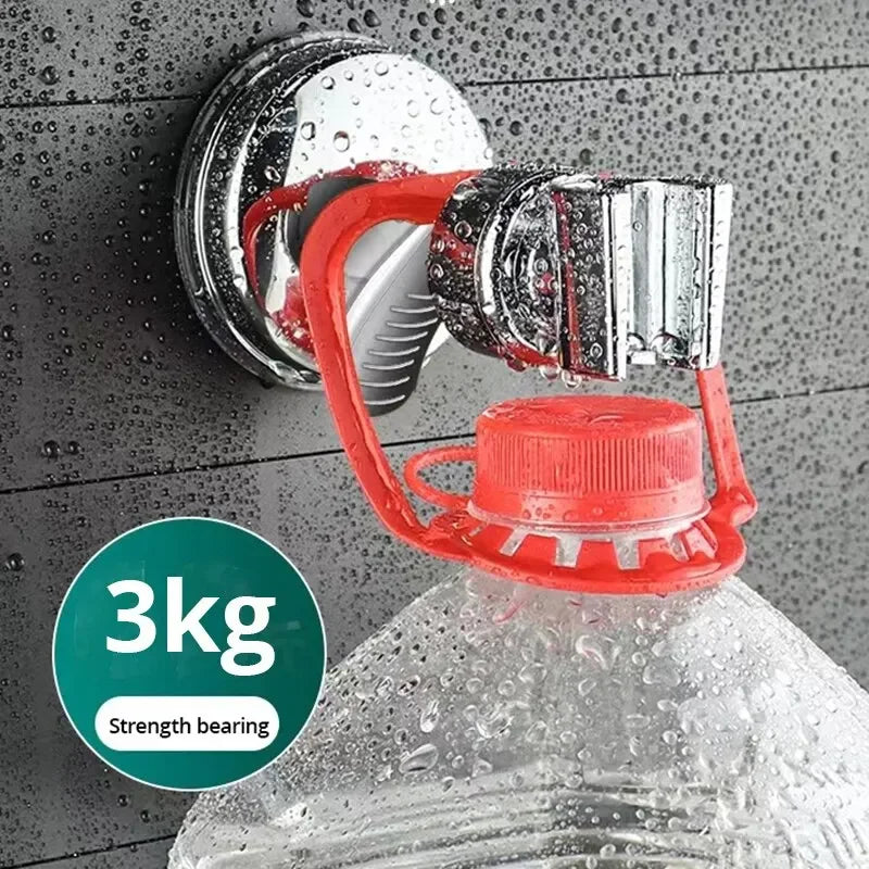 Adjustable Shower Rack Suction Cup Type Lotus Canopy Bracket Handheld Shower Head Bathroom Nozzle Fixed Base Oasis Select