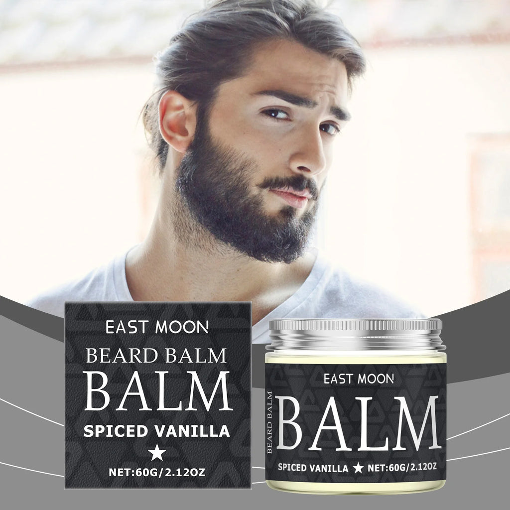 60g Vanilla Beard Keep Smoothing Nourishing Balm Strong Holding Increase Growth Dashing Gentlemen Gifts Men Beard Care Wax Oasis Select Default Title