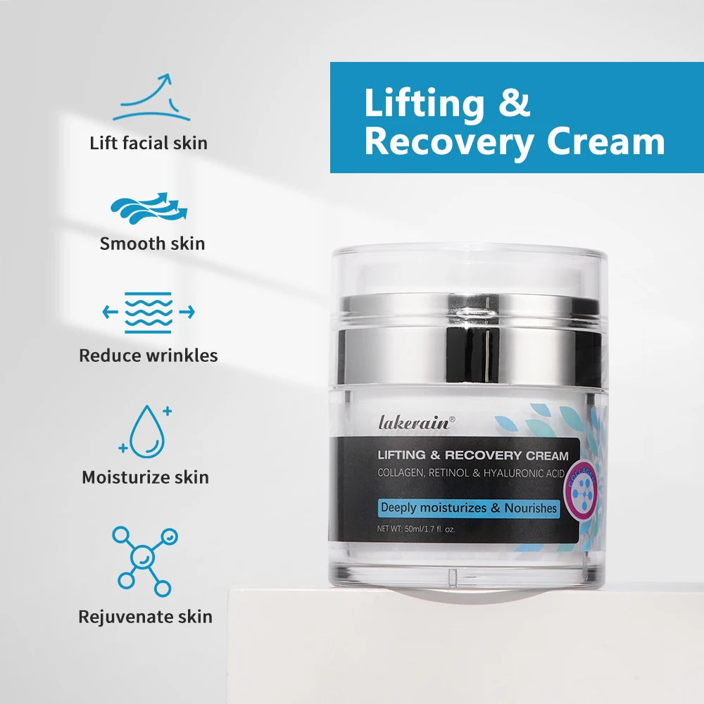 Retinol & Hyaluronic Acid Cream Anti-Aging Face Moisturizer for Face Firming Skin Care Neck Nourishing Promotes Skincare Oasis Select