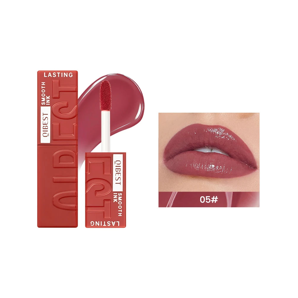 QIBEST Mirror Lip Glaze – Glossy Liquid Lipstick & Lip Tint