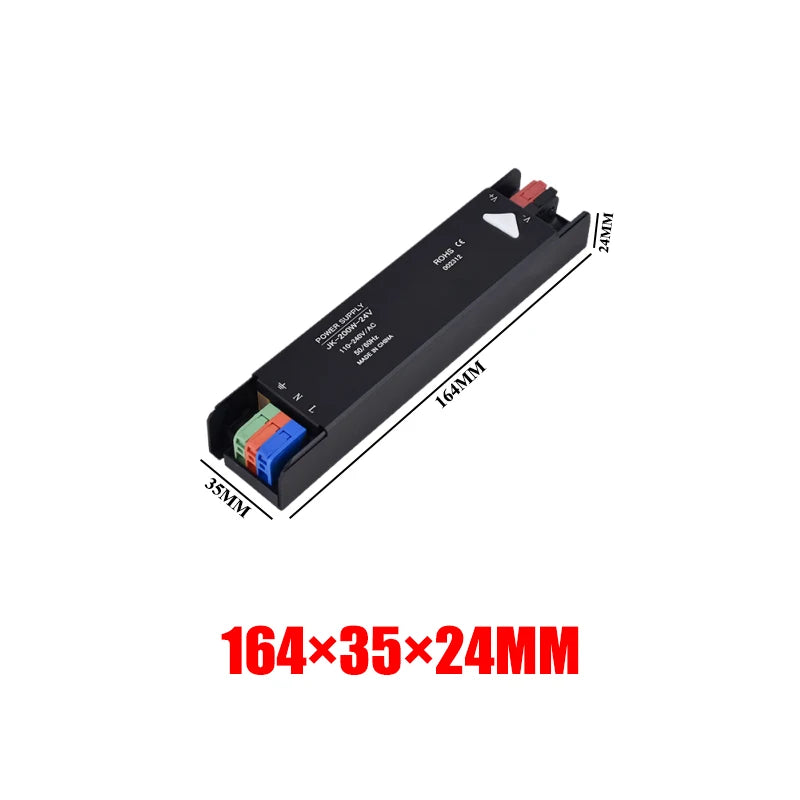 12V 24V Power Supply AC 220V TO DC 12V 24V Power Supply 60W 100W 200W 300W 400W Transformer 220V TO 12V 24V For LED Strip Lights Oasis Select 200W 12V