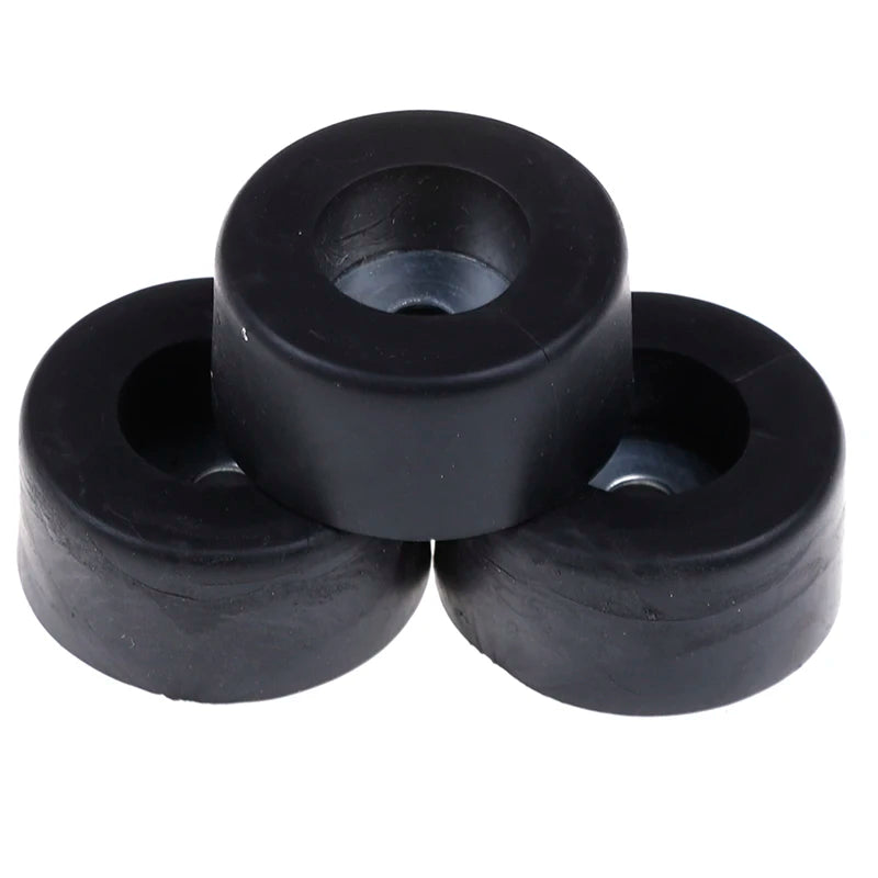4Pcs Speaker shockproof feet pad cushion rubber feet damper pad base 38mm x 19mm Oasis Select