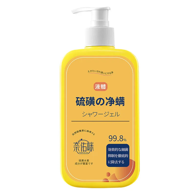 400ml Sulfur Shower Gel – Oil Control & Pore Cleansing Wash