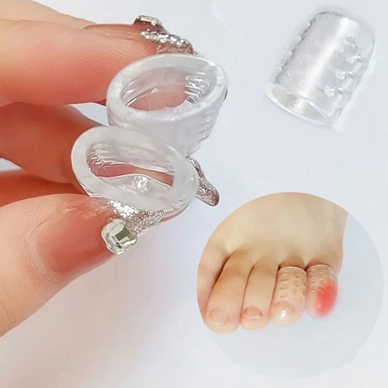 Silicone Toe Protector Caps – Anti-Friction | 5 or 10 Pack