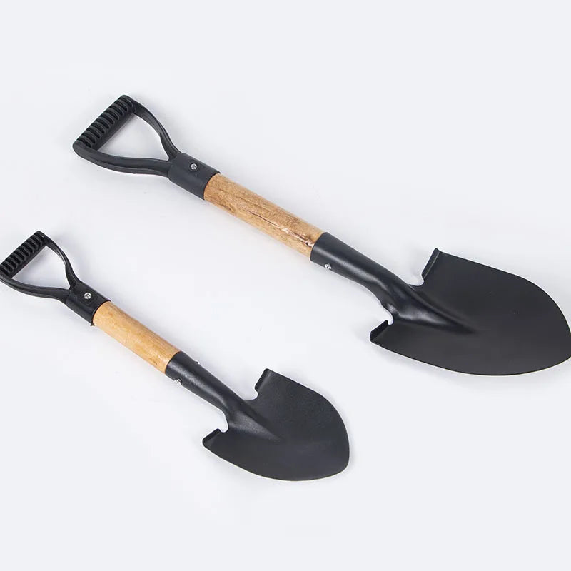 36/50.5cm Digging Shovel Manganese Steel Shovels Kids Trowel Waterproof Rustproof Garden Scoop for Outdoor Beach Camping Oasis Select
