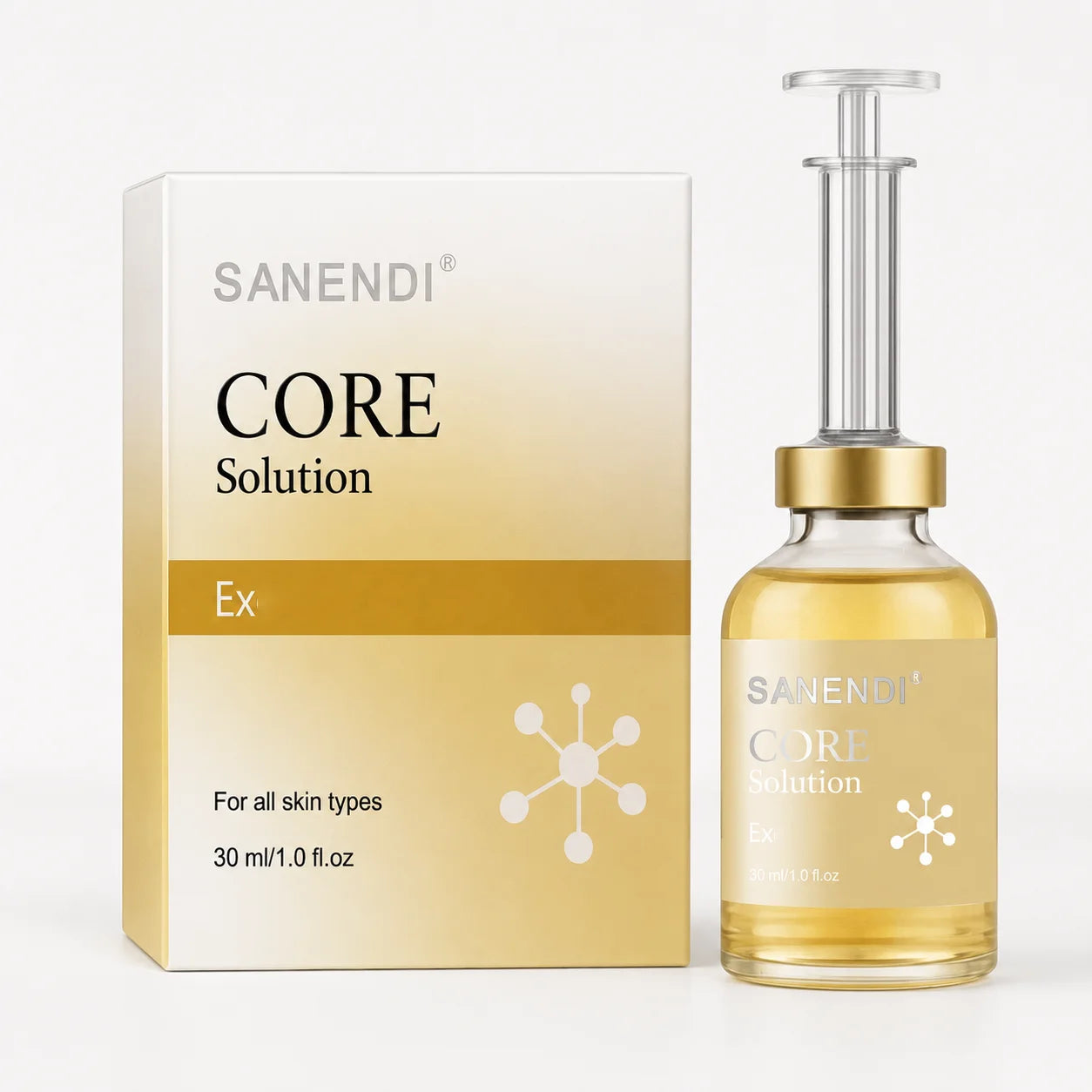 SANENDI Salmon DNA Serum – Hyaluronic Acid & Peptide Essence Face Serum Essence Oasis Select EX
