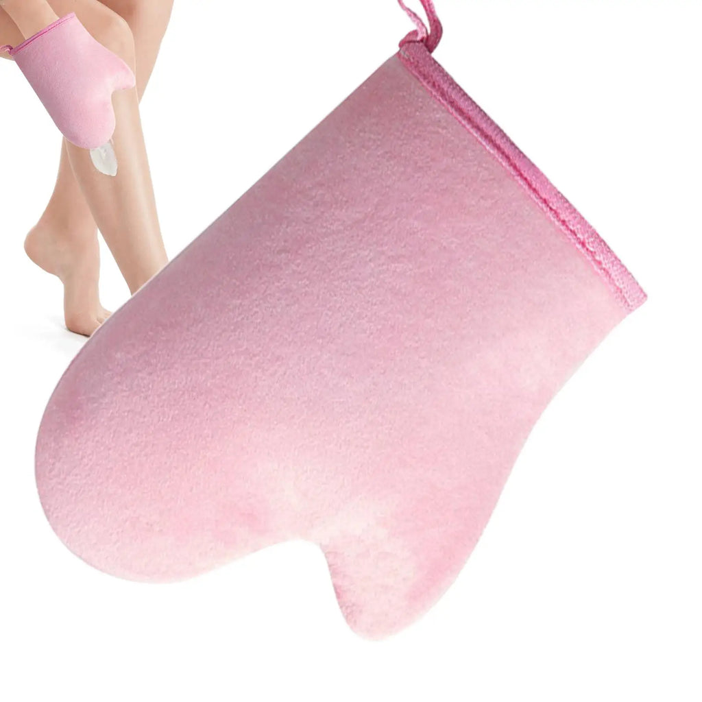 Self-Tanning Glove Tanning Body Lotion Mitt Reusable Machine Washable Applicator with Thumb Soft Tool Double-Sided Applicator Oasis Select