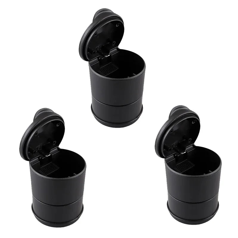 1/3/6Pcs New Car Ashtray Garbage Coin Storage Cup Container Cigar Ash Tray Car Styling Universal Size ashtray Oasis Select 3pcs