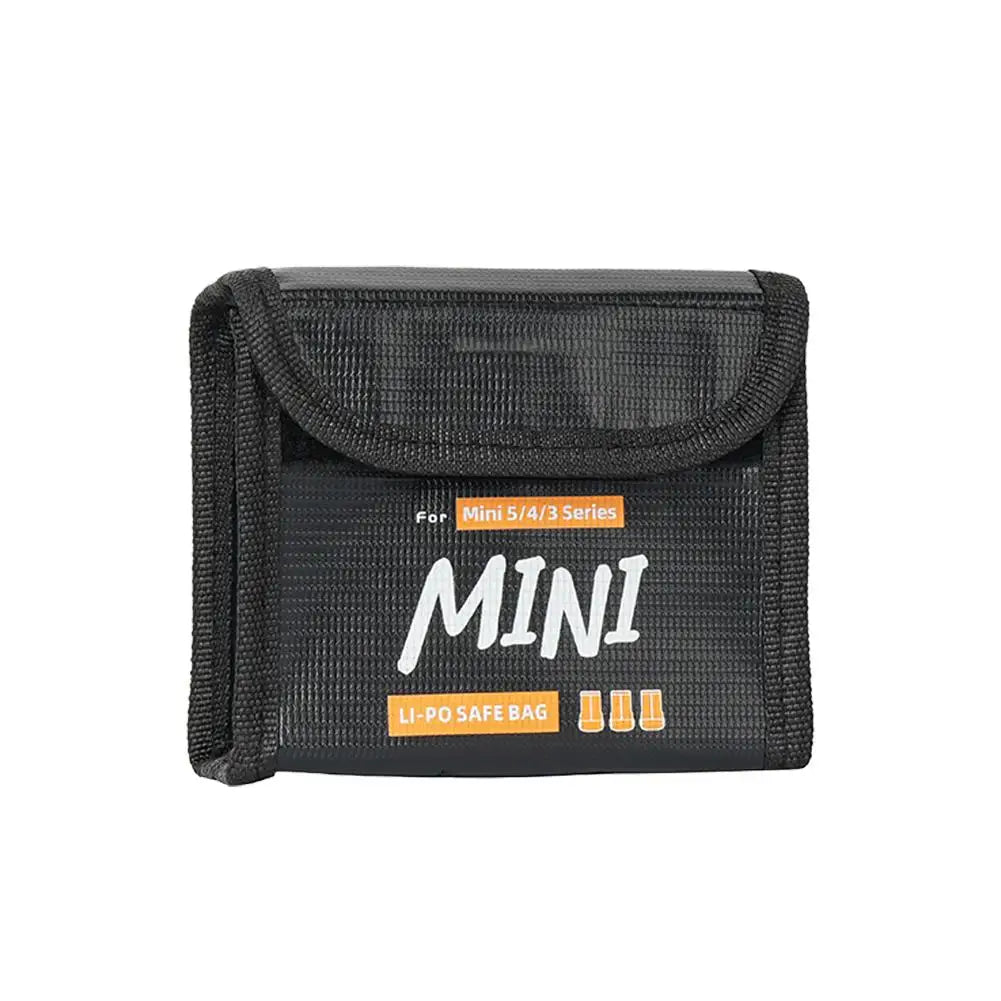 Flight Battery Safe Bag For DJI Mini 5/Mini 4 Pro/Mini 3 Pro/Mini 3 Protective Case Lithium Battery Safe Explosion-proof Bag Oasis Select Black3