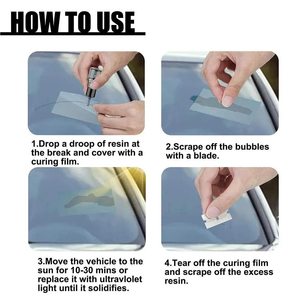 20ml Windshield Crack Repair Resin Kit – Car Glass Restore