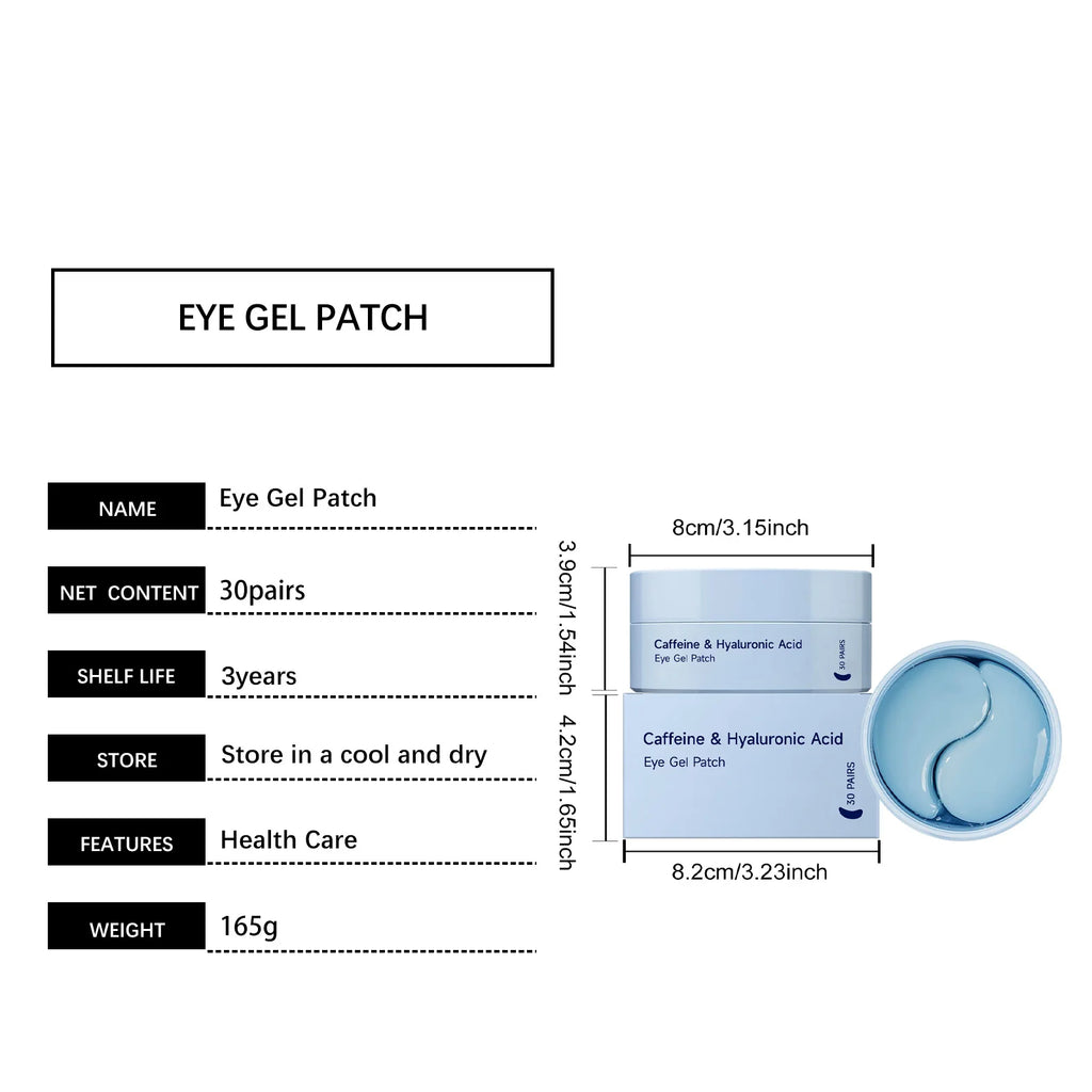 Coffee Eye Cream Roller, Eye Mask & Serum – Dark Circles Eye Care Set Oasis Select Eye Mask
