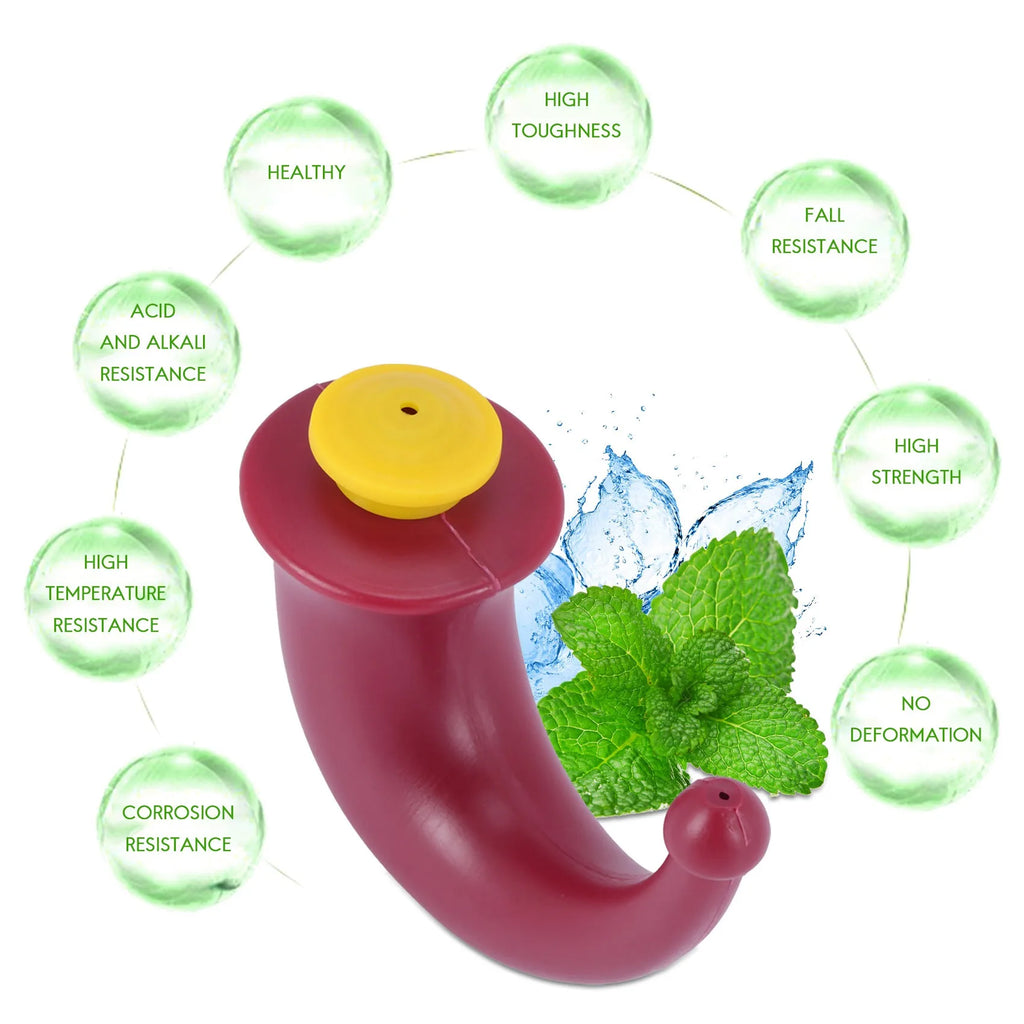 Yoga Nasal Neti Pot Rinsing Nose Wash System Sinus Irrigation Sinuses 200mL Oasis Select