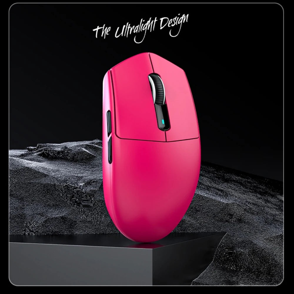 ATTACK SHARK G3 Tri-Mode Gaming Mouse 62g Super Light | Ultra-Lightweight| 1K Hz PAW3311 Sensor 25000DPI | HUANO 80M Switches Oasis Select