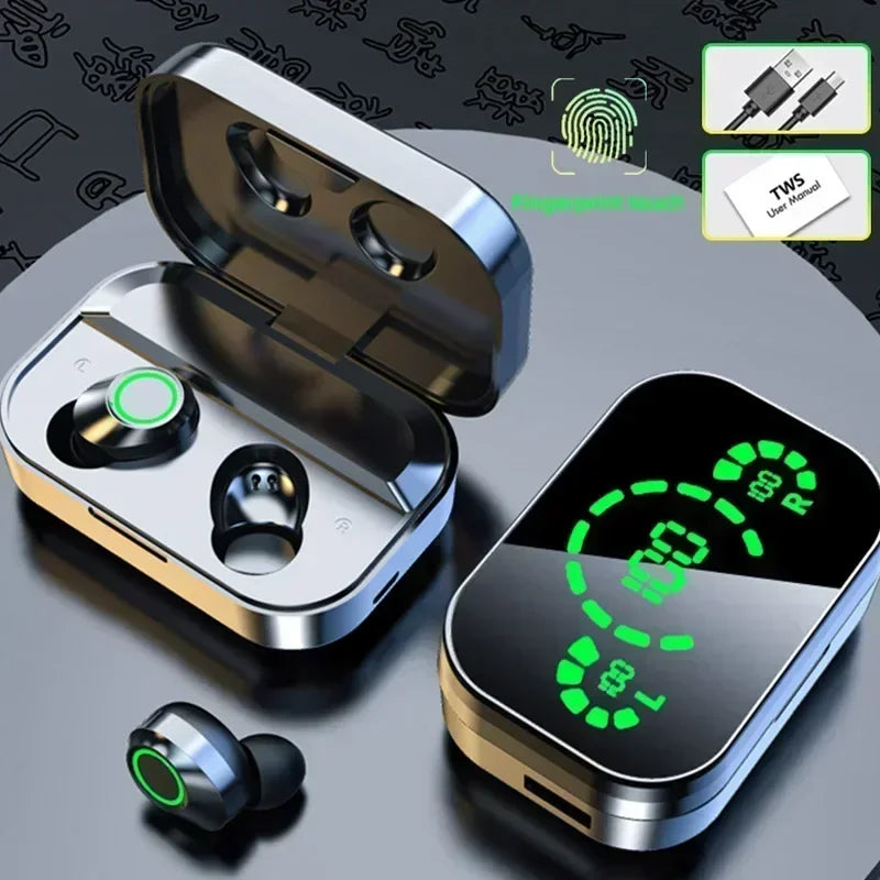 TWS Wireless Bluetooth Headset with Mic Earbuds Charger Box LED Fone Bluetooth Earphones Wireless Headphones for smartphones Oasis Select