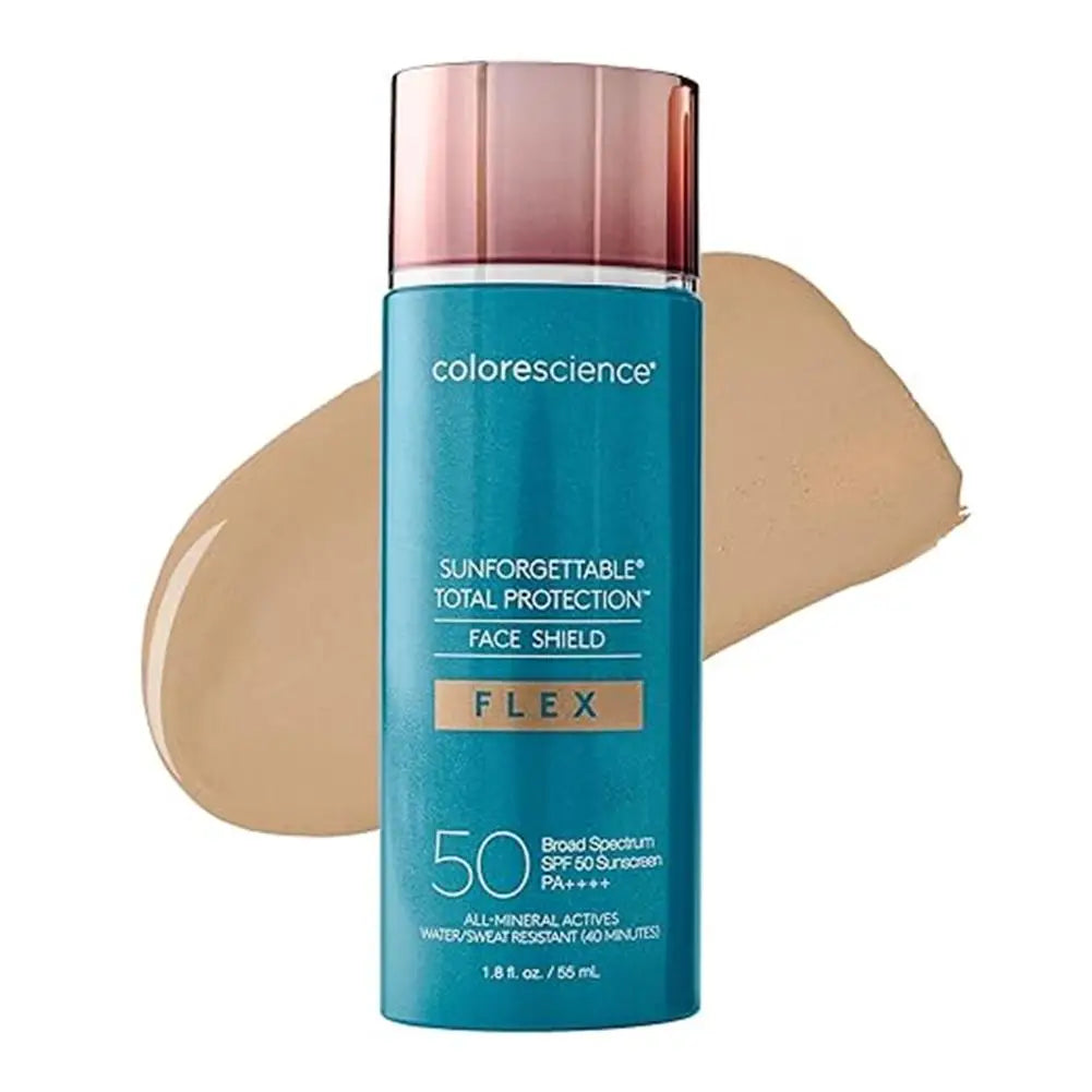 Sunscreen Liquid Foundation 55ml - Against UV Evens Skin Tone, Natural Sun-Kissed Glow, Lightweight & Non-irritating Oasis Select Medium(B)