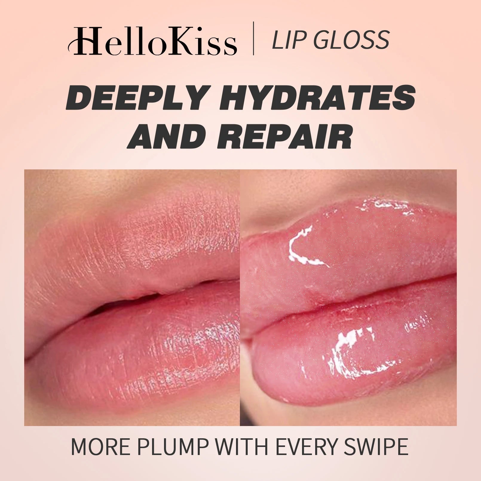 Hello Kiss Matte Liquid Lipstick – Waterproof Long-Lasting Lip Gloss