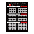 100 Dates Scratch Off Poster – Couples Date Night & Valentine Gift Scratch Off Poster Oasis Select Black One Size