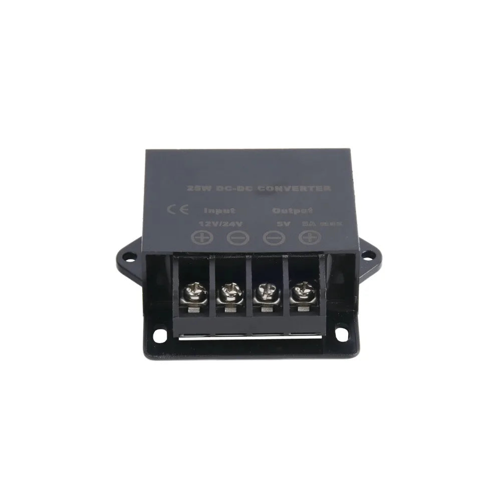 Buck Regulator Step-Down Voltage Mini Supply Module3A 5A 10A 15A For Car LED DC 12V-24V to 5V Electric Power Converter Oasis Select