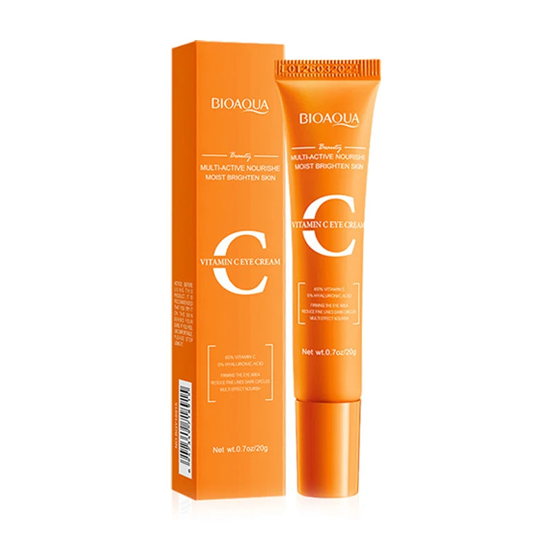 BIOAQUA Vitamin C Retinol Eye Cream – Dark Circles & Anti-Aging Eye Cream Oasis Select Vitamin C 1pcs