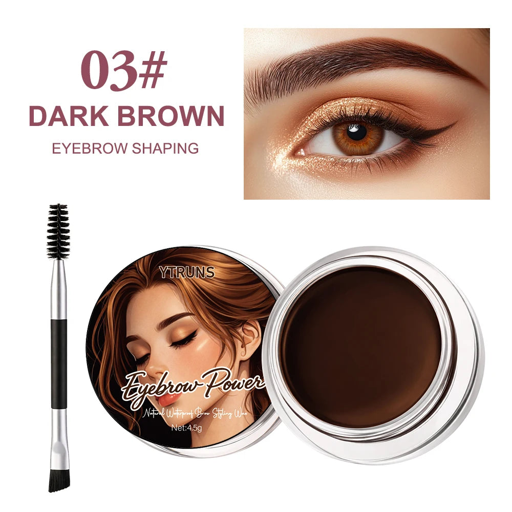 YTRUNS Tinted Brow Gel 6 Colors – Waterproof Eyebrow Mascara