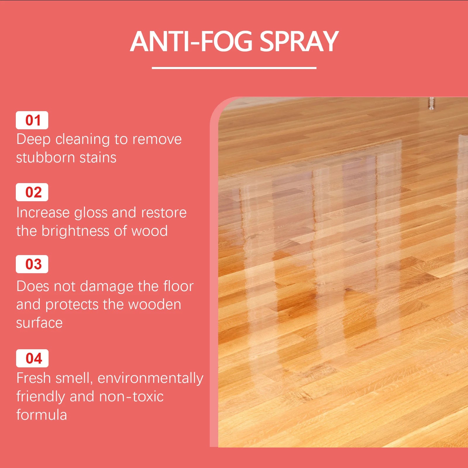 Jakehoe Wood Floor Cleaner & Polish – 100ml Concentrated Floor Cleaner Polish Oasis Select