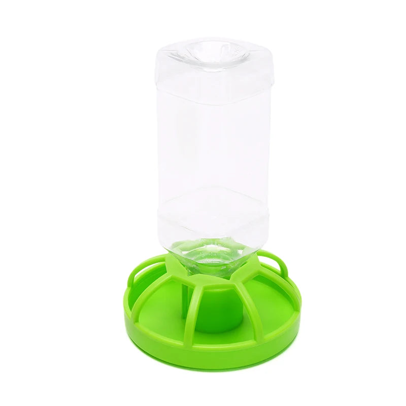 New Reptile Water Drinker Dispenser Food Bowl Lizard Feeder Round Dish Drink Bottle Tray Tortoises Gecko Turtles Feeding Kit Oasis Select