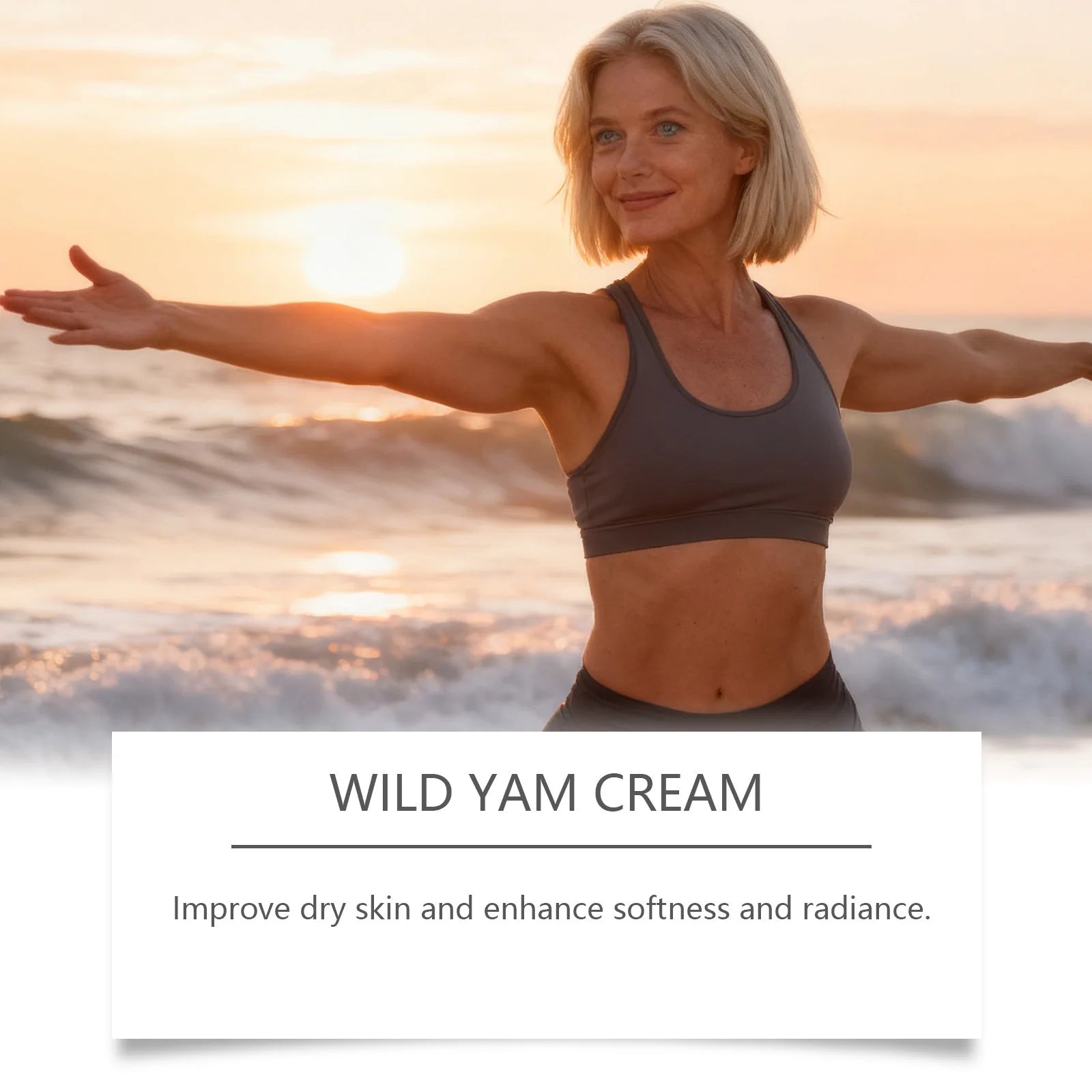 Wild Yam Cream – Hormone Balance & Menopause Relief Women Menopause Body Cream Oasis Select