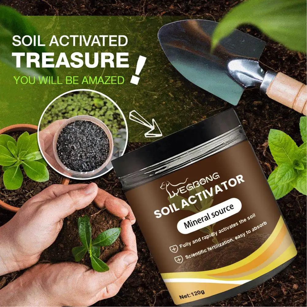 Mineral Source Soil Conditioner Universal Plant Fertilizer For Seedling Growth & Rooting Gardening Essential For Indoor Outdoor Oasis Select