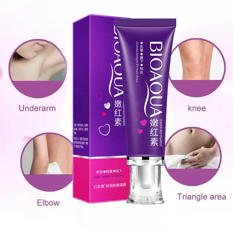 BIOAOUA Body Brightening Cream – Underarms, Knees & Legs 50g