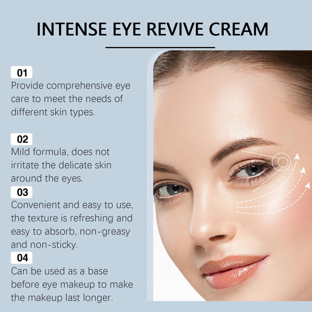 Anti-Aging Eye Cream Firming Lifting Fade Fine Lines Deep Moisturizing Whitening Anti Dark Circles Softens Skin Care Oasis Select