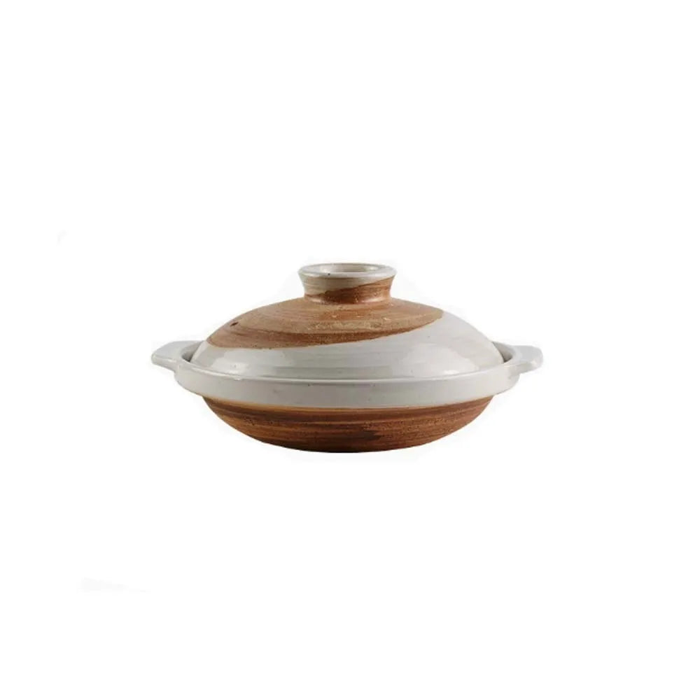 Japanese Clay Casserole Stew Pot Domestic Gas Casserole Soup Pot Open Fire Shallow Pot Ceramic Rice Cooking Pan For Gas Stove Oasis Select A 18cm