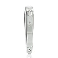 Stainless Steel Nail Clipper with Curved Blade & Swing File