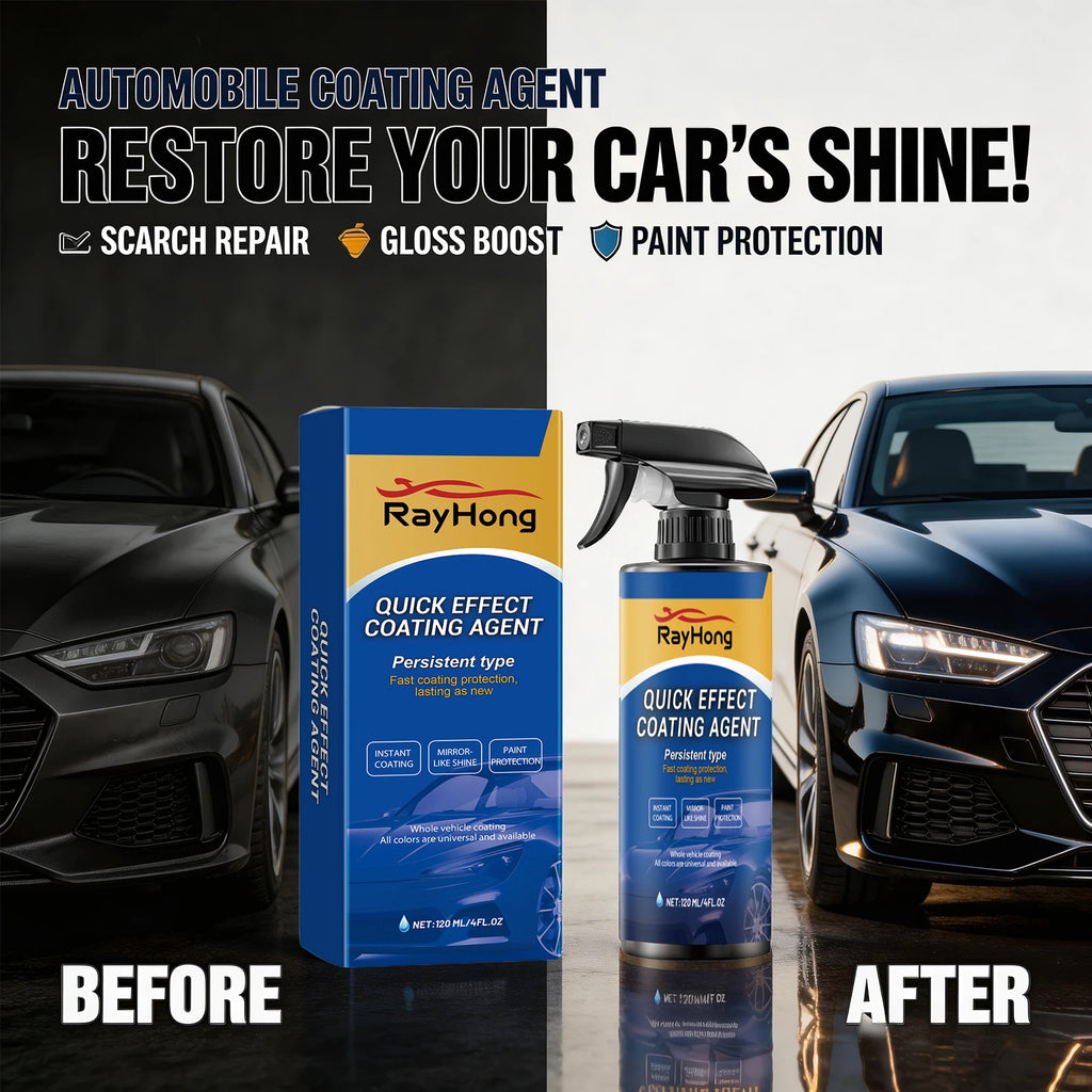 Car Nano Coating Spray Auto Quick-Dry Coating Hydrophobic Protection Polishing Maintenance Renewal Agent Accessories Car Care Oasis Select