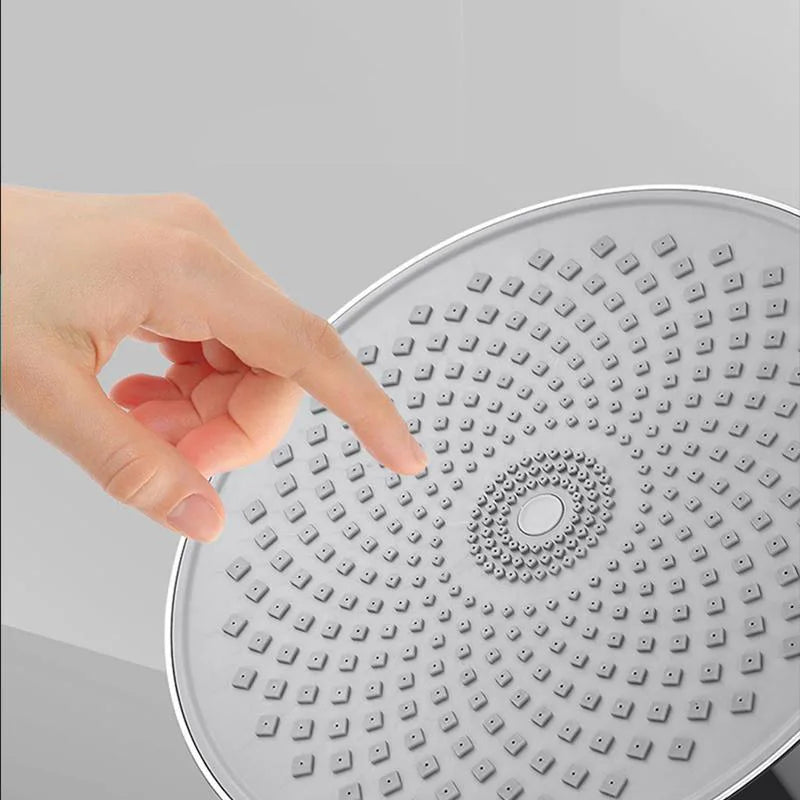 Large Round Rainfall Shower Head – Full Body Spray Booster
