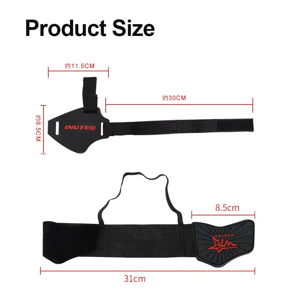 Motorcycle Gear Shift Shoe Cover – Adjustable PVC Pad