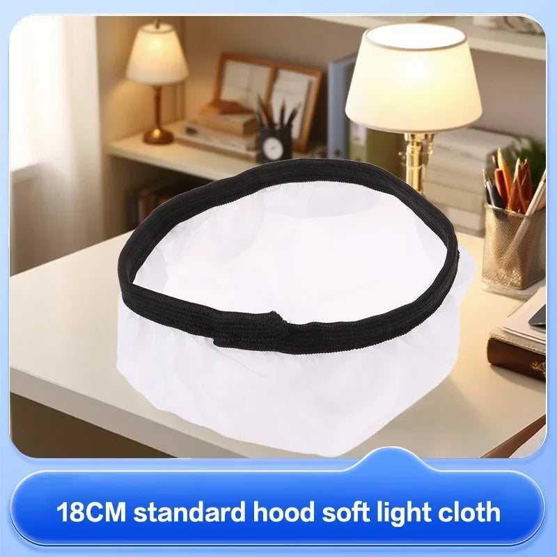 Photography Light Soft White Diffuser Cloth For 180mm Standard Studio Strobe Reflector Oasis Select