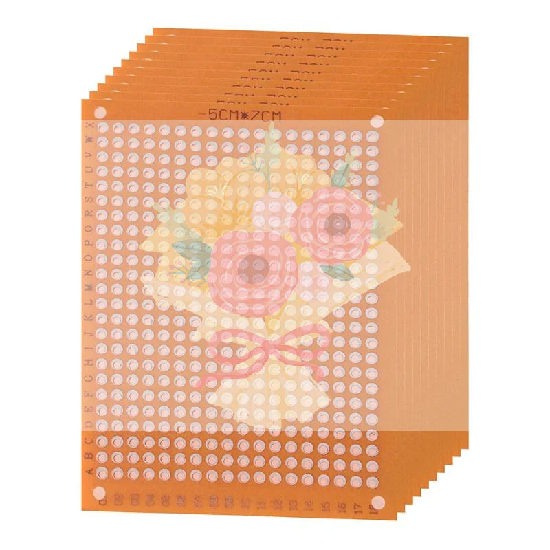 10PCS Insulated Material PCB Prototype Kit 432-Hole Perfboard Circuit Test Protoboard for DIY Electronic Gadgets Oasis Select Default Title