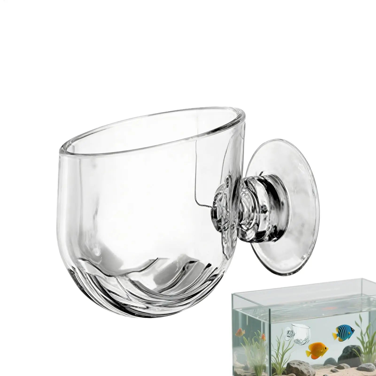 aquarium plant Cup Hanging fish tank Water potted planting cylinder cup aquarium plant holder Aquarium decoration Oasis Select