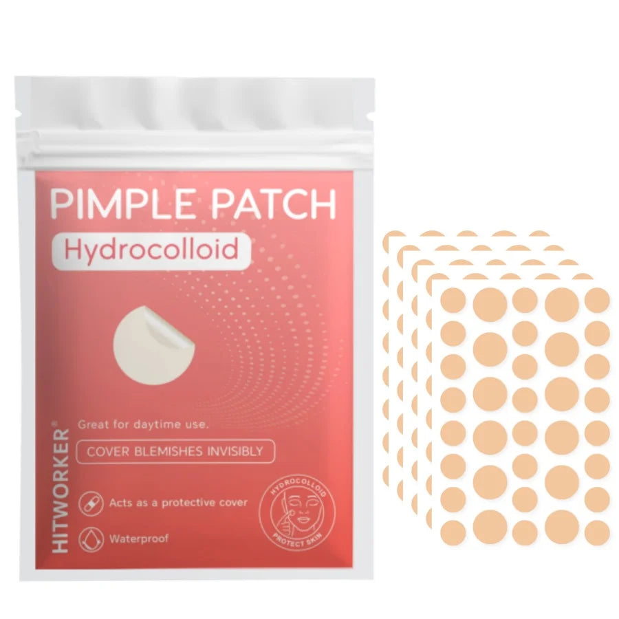 Circular skin acne patch, quick absorption of pus, gentle skincare, good for covering blemishes Oasis Select 180pcs