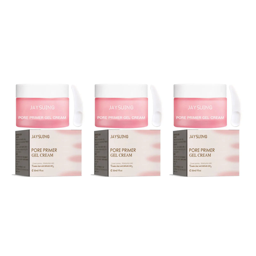 Jaysuing Invisible Pore Primer Cream – Matte Oil Control 30ml Face Makeup Primer Oasis Select 3x30ml boxed