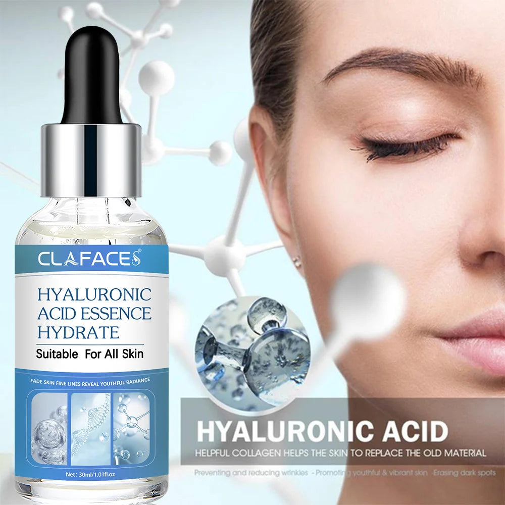 Hyaluronic Acid Collagen Fast Wrinkle Removing Facial essence Liquid Lifting Firming Exfoliating Anti aging Whitening Skin Care Oasis Select