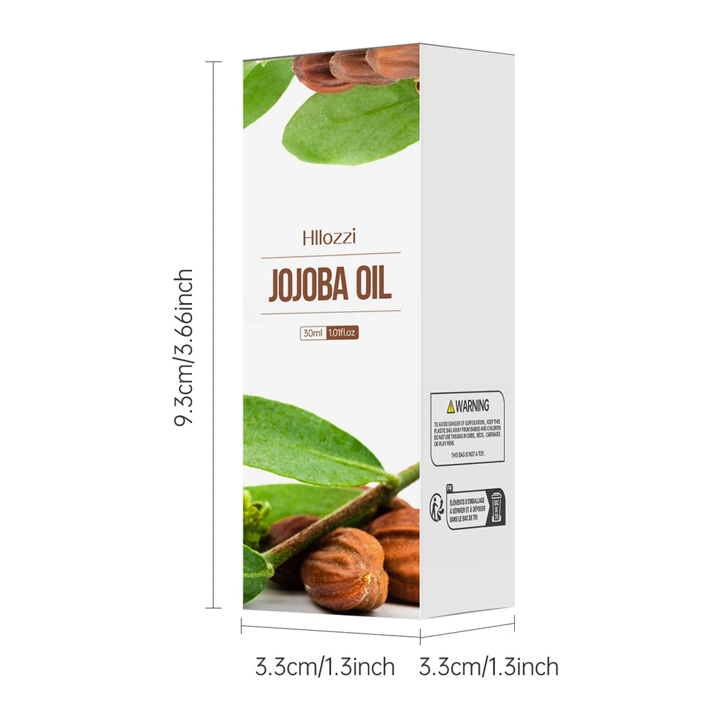 Hllozzi 30ml Pure Jojoba Oil – Face & Body Moisturizing Oil