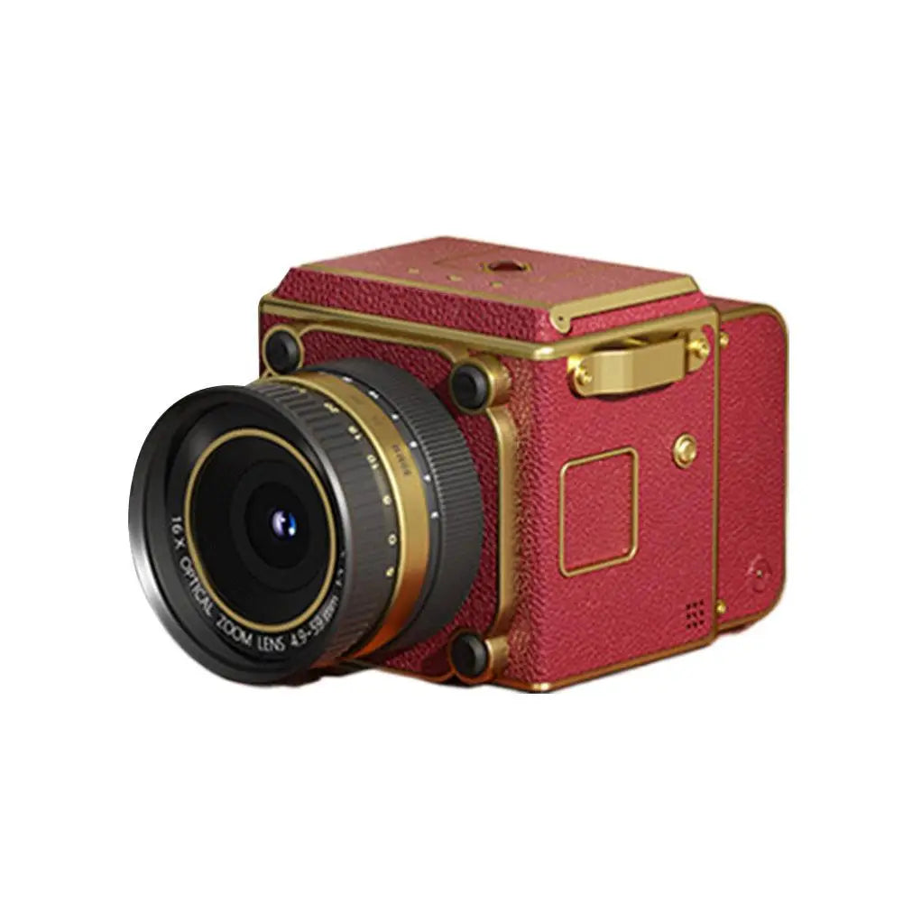 Simulation Dual-Lens Reflex Portable CCD Camera Retro 4K ultra-clear Digital Camera Compact Vintage Portable for Birthday Gift Oasis Select 04