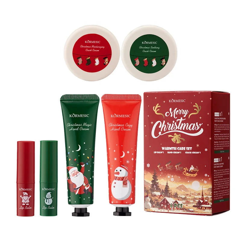 Christmas Hydrating Body Care Gift Set – Hand, Lip, Foot & Body Body Care Gift Set Oasis Select WHITE