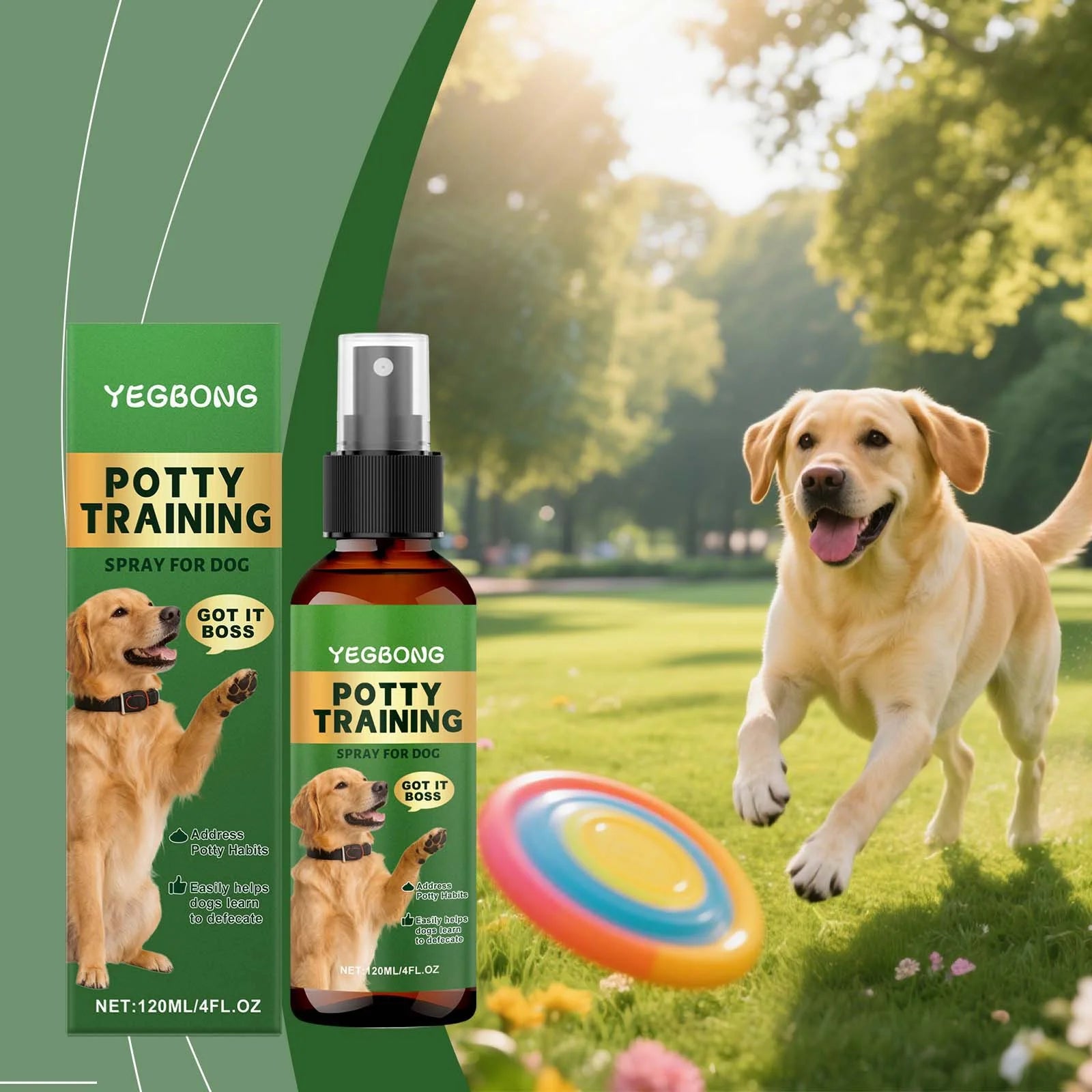 Pet Toilet Training Spray Potty Positioning Dog Cat Litter Box Inducer Urine Feces Positioning Attractant Scent Trainer Liquid Oasis Select