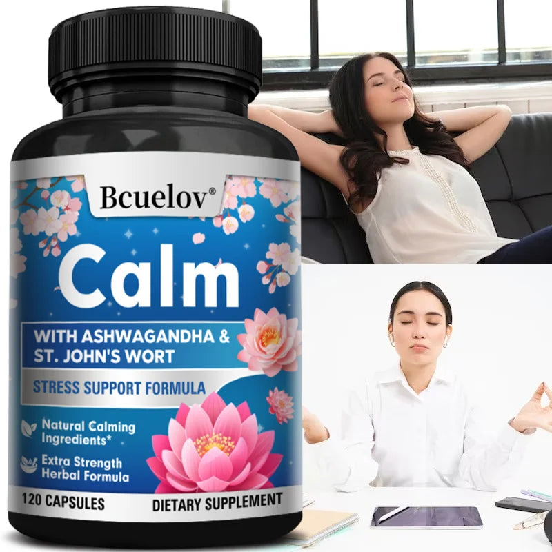Ashwagandha & Rhodiola Capsules | Focus, Mood & Energy