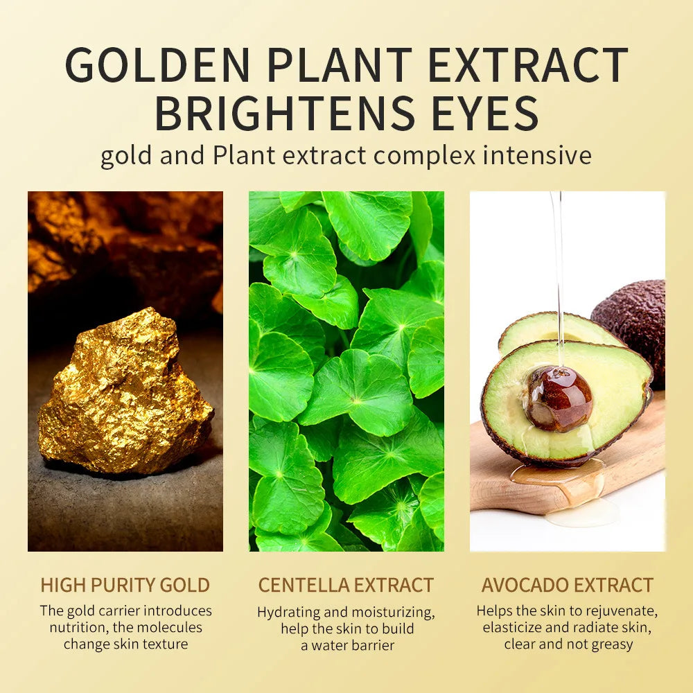 BIOAOUA 120pc Avocado Collagen Eye Masks – Dark Circles & Bags Collagen Eye Mask Oasis Select