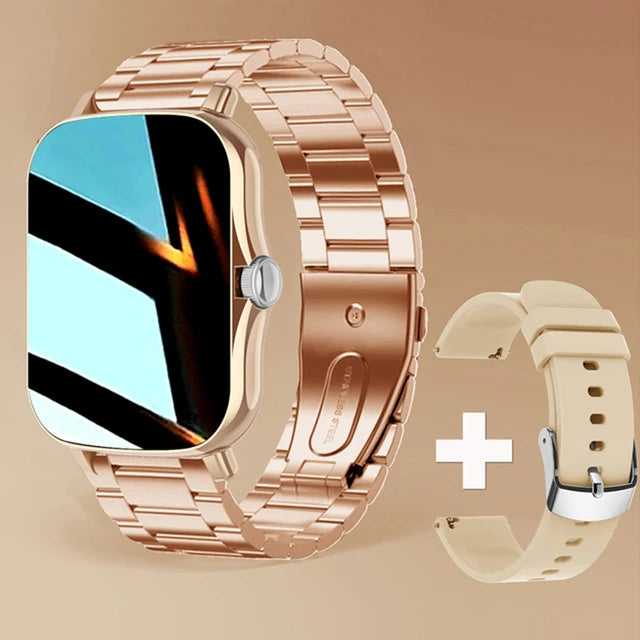 Smartwatch Sports Music Control Phone Call Pedometer Men Smart Watch For Women Health Calories Message Alerts For Phone Android Oasis Select Go20Szstrap