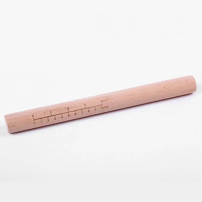 Rolling Pin With Graduations, Pizza Rolling Pin, Wooden Rolling Pin For Home Use, Baking Tool, Kitchen Utensils Oasis Select B