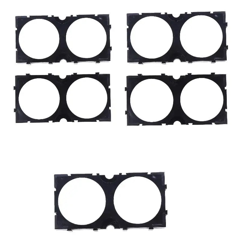 2/5Pcs Cylindrical Battery Cell Connection Seat 40135 Lithium Battery Bracket Fixed Combination With Splicing Buckle Oasis Select 5pcs